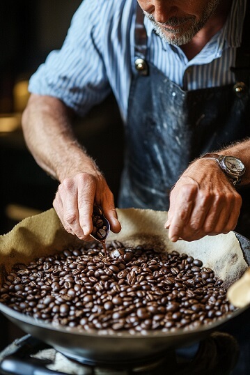 Střední pražení - medium roast